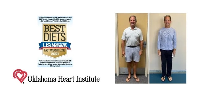 A man's before and after weight loss photos